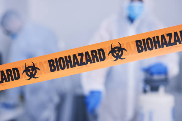 Professional Drug Lab Cleanup technician working in Cohasset, MA